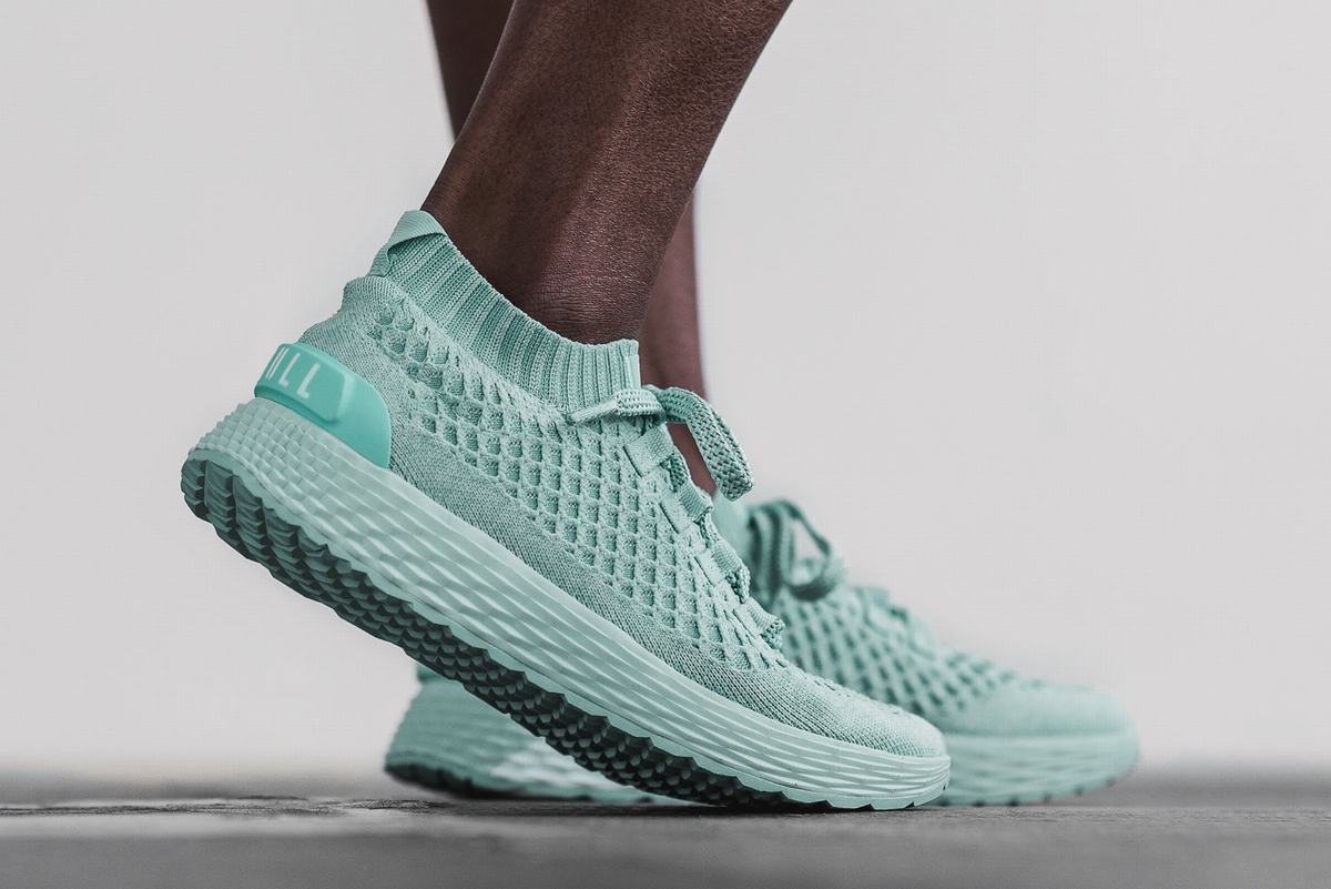 Nobull Knit Runner Women's Running Shoes Light Turquoise | Australia (ED5236)